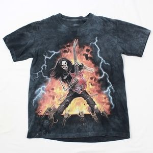 Skulbone Distressed One Off Men T shirt Adult